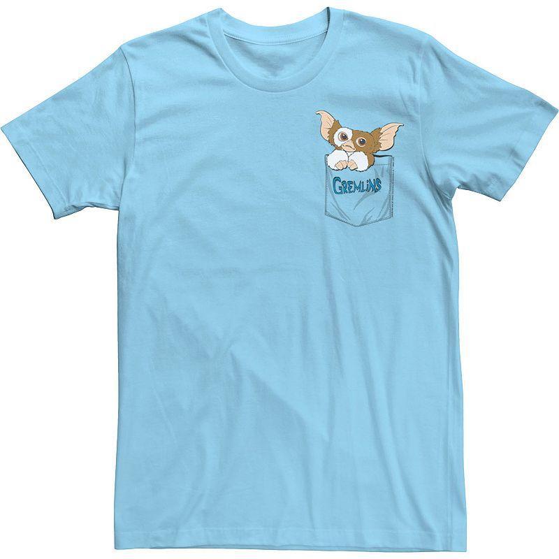 Mens Gremlins Gizmo Faux Pocket Tee Product Image