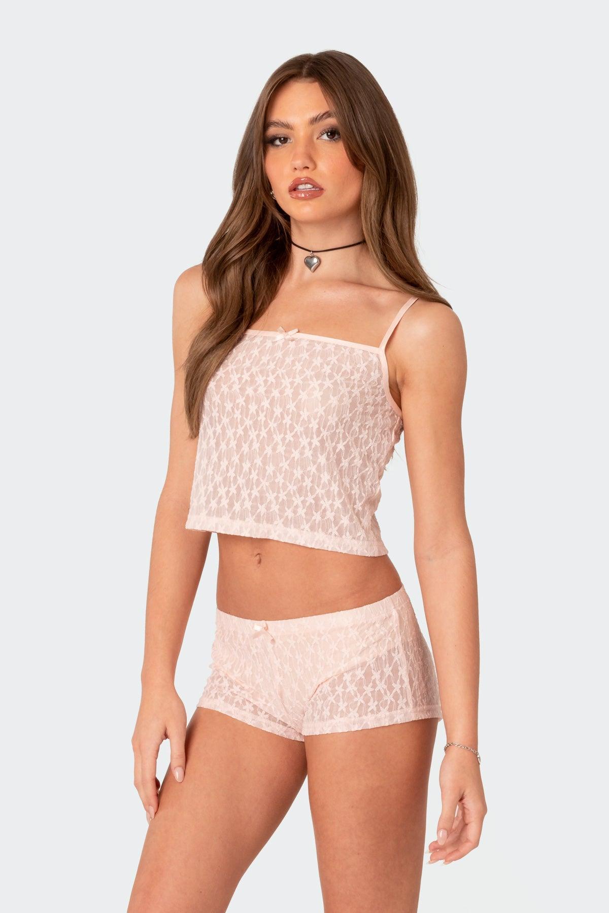 Starstruck Lace Tank Top Product Image