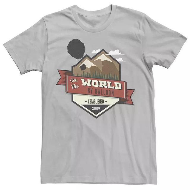 Disney / Pixars Up Mens See The World By Balloon Tee Product Image