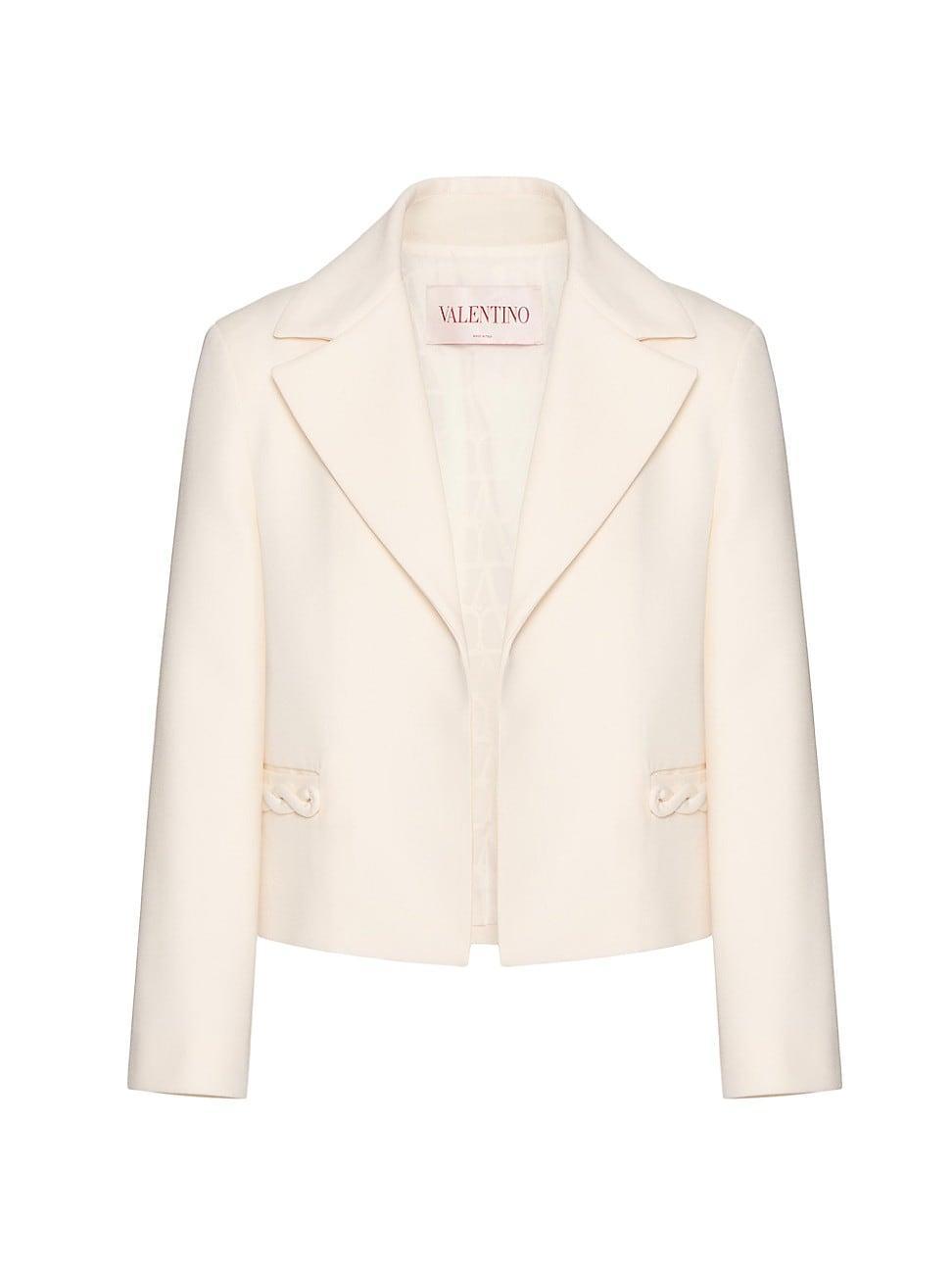 Womens Crepe Couture Jacket Product Image