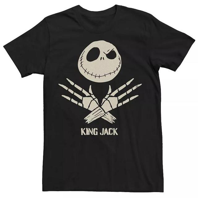 Disneys Nightmare Before Christmas Mens King Jack Graphic Tee Product Image