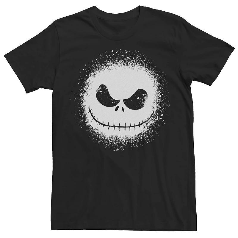 Disneys The Nightmare Before Christmas Jack Skellington Mens Paint Splatter Tee Product Image