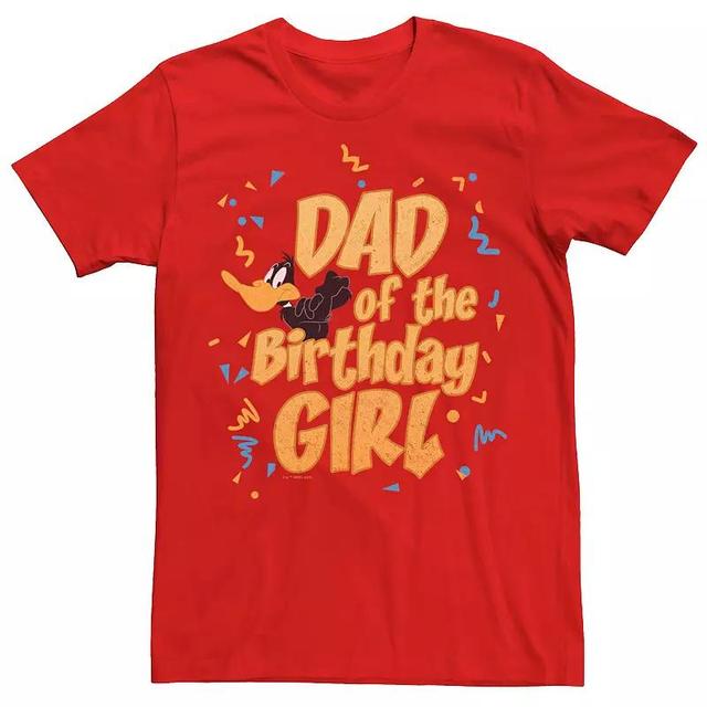 Mens Looney Tunes Daffy Duck Dad Birthday Girl Tee Product Image