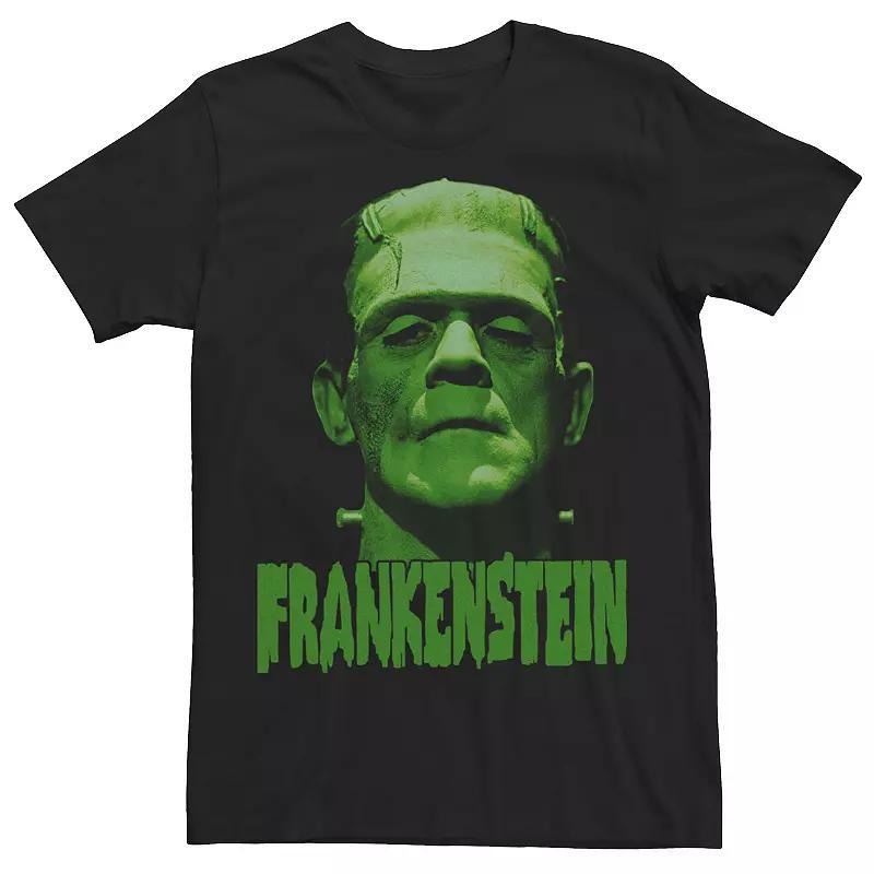 Universal Monsters Mens Frankenstein Logo Graphic T-Shirt, Black, Medium Product Image