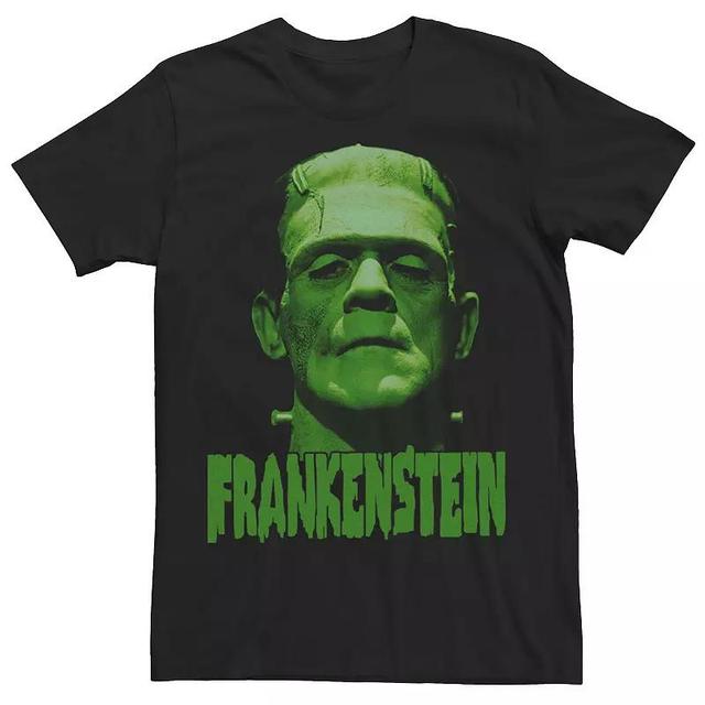 Universal Monsters Mens Frankenstein Logo Graphic T-Shirt, Black, Medium Product Image