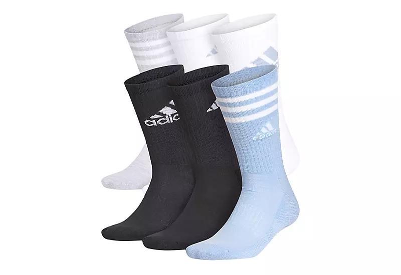 Adidas Men's Athletic Cushioned Crew Socks 6 Pairs Product Image