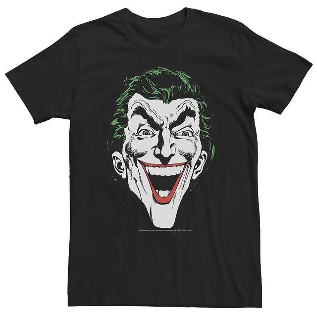 Big & Tall DC Comics Batman Big Joker Tee, Mens Product Image