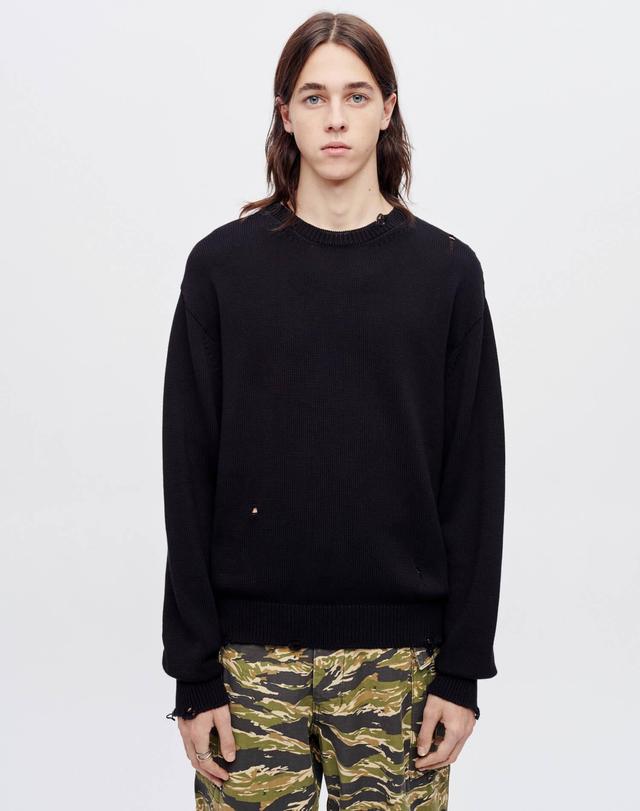 Thrashed Sweater - Black Product Image