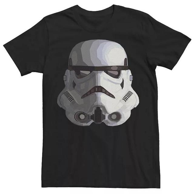 Mens Star Wars Stormtrooper Helmet Poly Portrait Tee Product Image