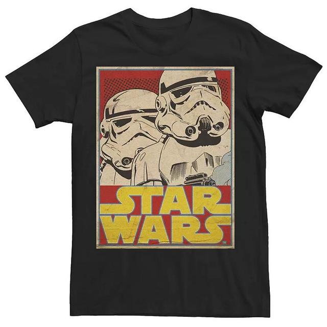 Mens Star Wars Stormtrooper March Vintage Trading Card Tee Product Image