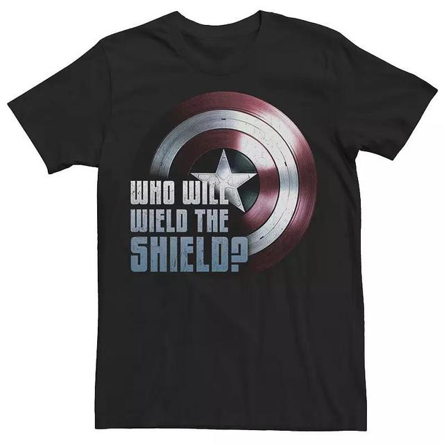 Mens Marvel The Falcon And The Winter Soldier Wield The Shield Tee Product Image