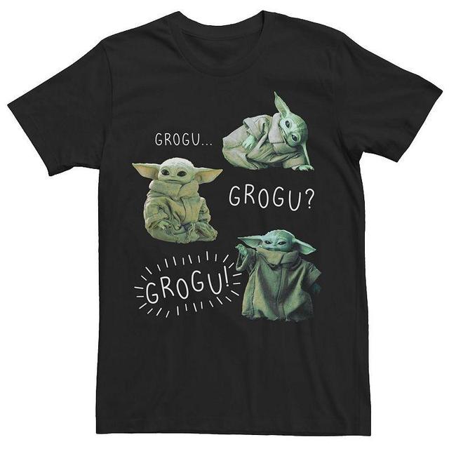 Big & Tall Star Wars: The Mandalorian Grogu Grogu Grogu R14 Tee, Mens Product Image