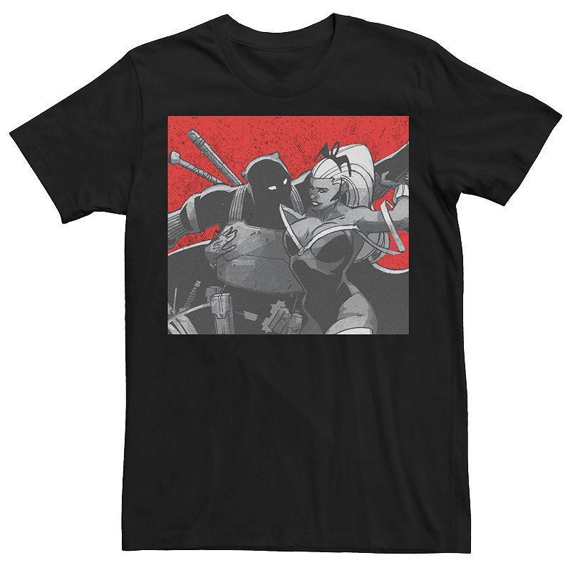 Mens Marvel Panther & Storm Kanji Portrait Tee Product Image