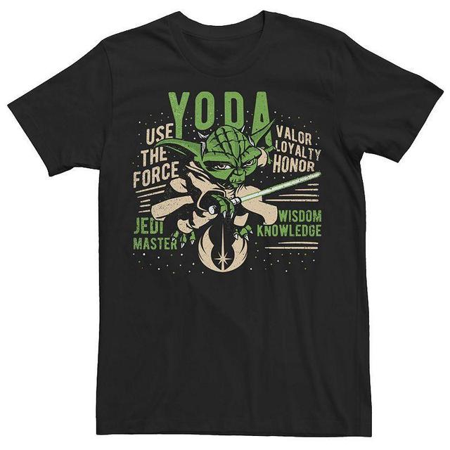 Mens Star Wars Clone Wars Yoda Jedi Master Portrait Tee Product Image