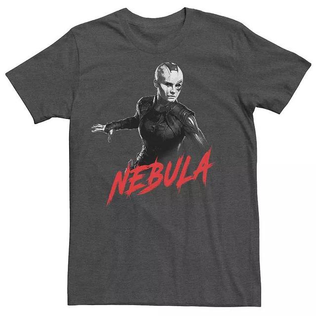 Big & Tall Marvel Deadpool Closed Hand Heart Tee, Mens Black Product Image