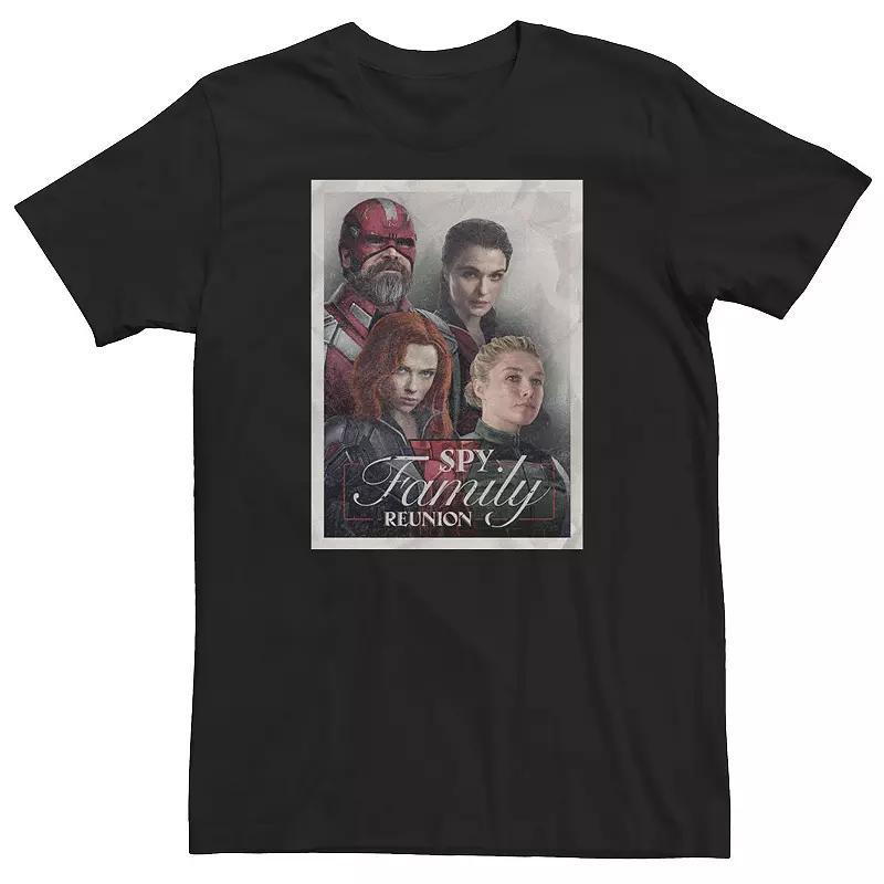 Big & Tall Marvel Widow Spy Family Reunion Tee, Mens Product Image