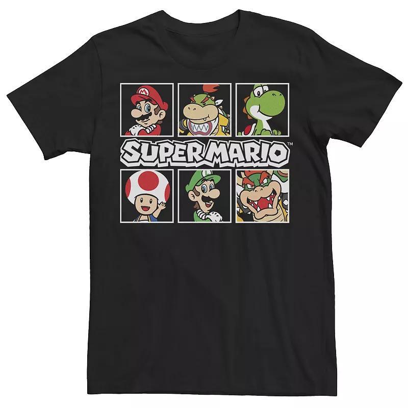 Mens Nintendo Simple Logos Graphic Tee Product Image