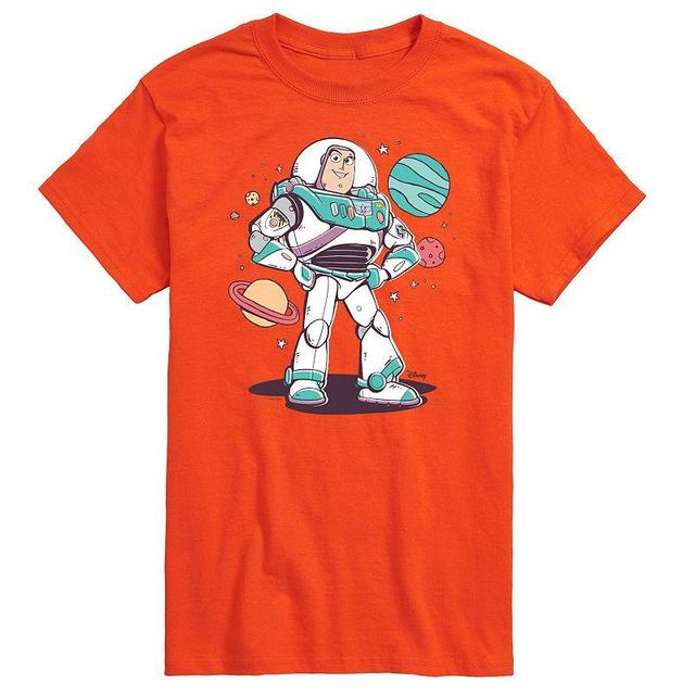 Disney / Pixars Toy Story 4 Mens Buzz and Planets Graphic Tee Product Image