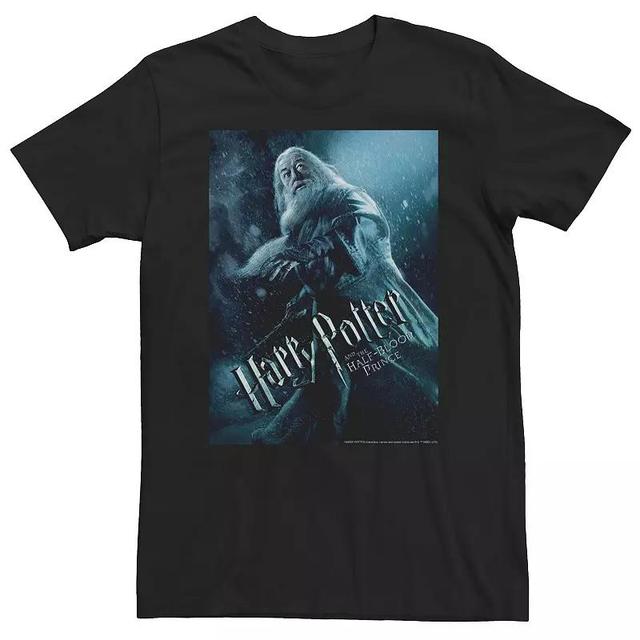 Big & Tall Harry Potter Half-Blood Prince Dumbledore Poster Tee, Mens Product Image