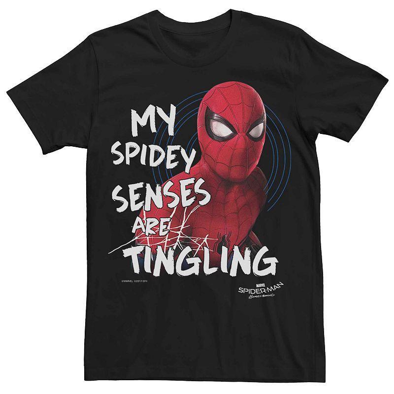 Mens Marvels Spider-Man My Spidey Senses Are Tingling Tee Product Image