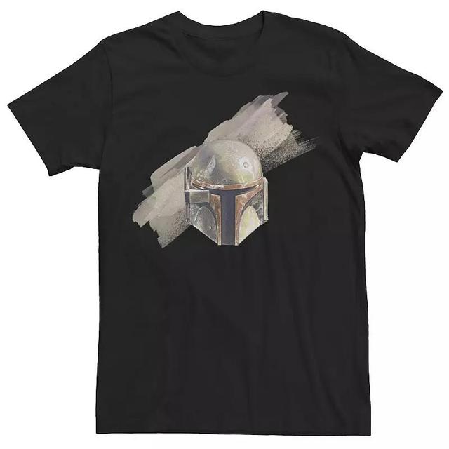 Mens The Mandalorian Boba Fett Helmet Tee Product Image