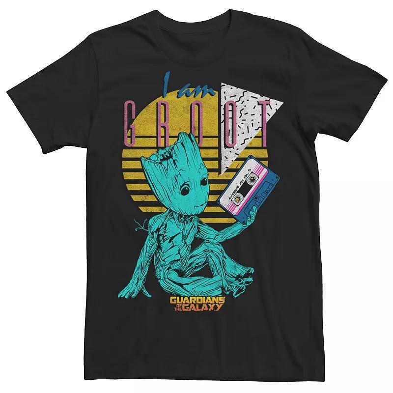 Mens Marvel Guardians of the Galaxy 2 Groot 90s Graphic Tee Product Image