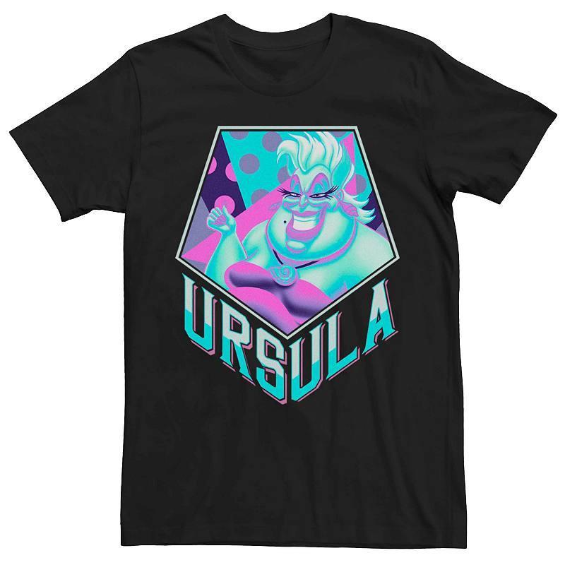 Mens Disney Little Mermaid Ursula Pop Art Graphic Tee Product Image