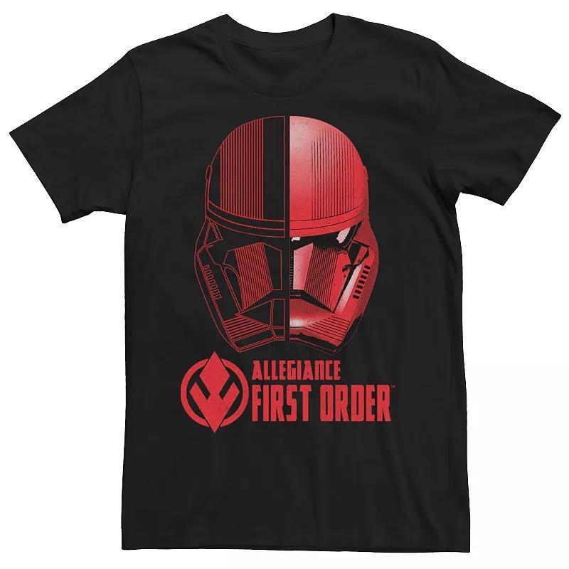 Mens Star Wars The Rise of Skywalker Sith Trooper Dual Helmet Graphic Tee Product Image