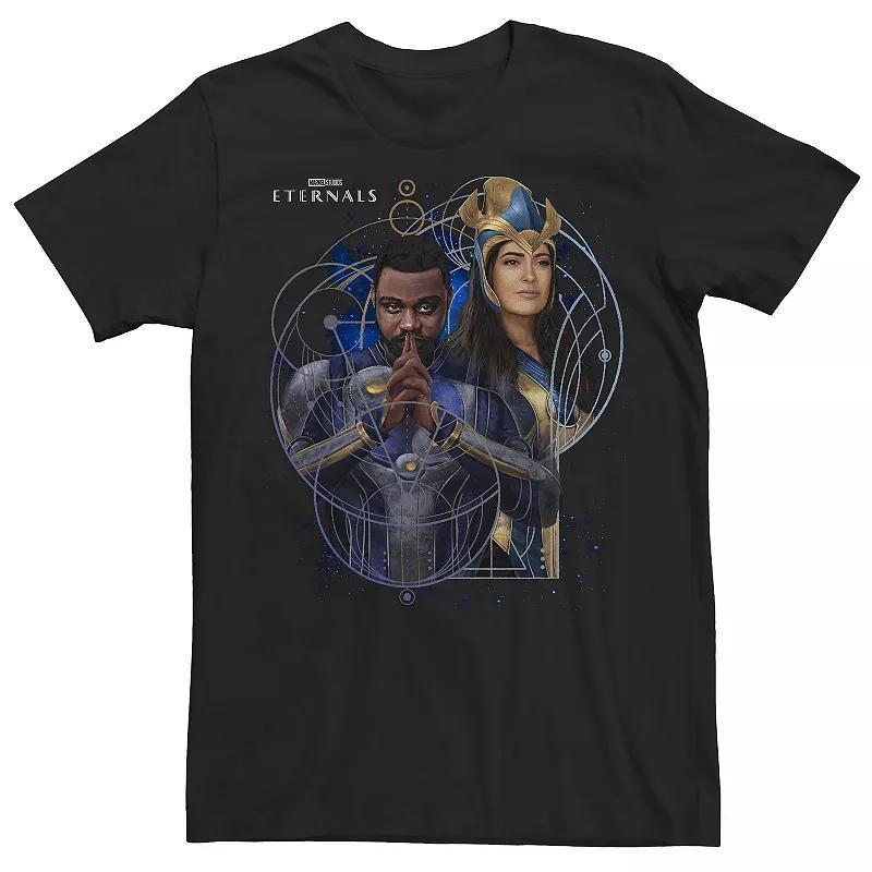 Big & Tall Marvel Thanos On The Throne Comic Tee, Mens Product Image