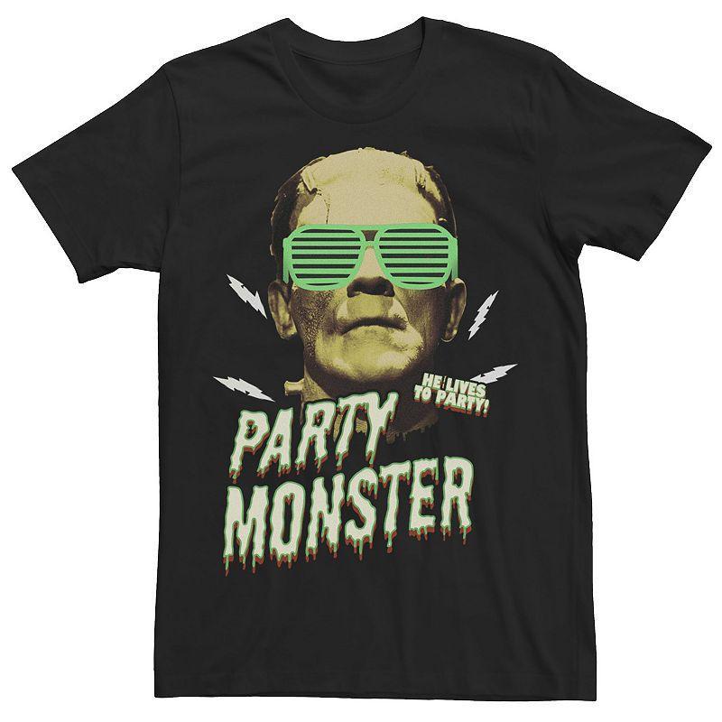 Mens Universal Monsters Frankenstein Party Monster Relives Graphic Tee Product Image