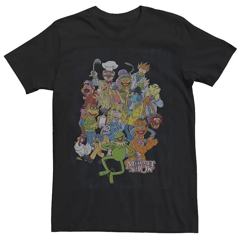 Mens The Muppet Show Cast Poster Graphic Tee Product Image