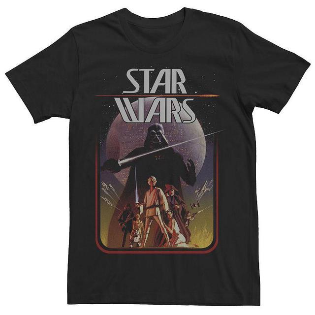 Mens Star Wars Rebels Vintage Novel Concept Art Tee Product Image