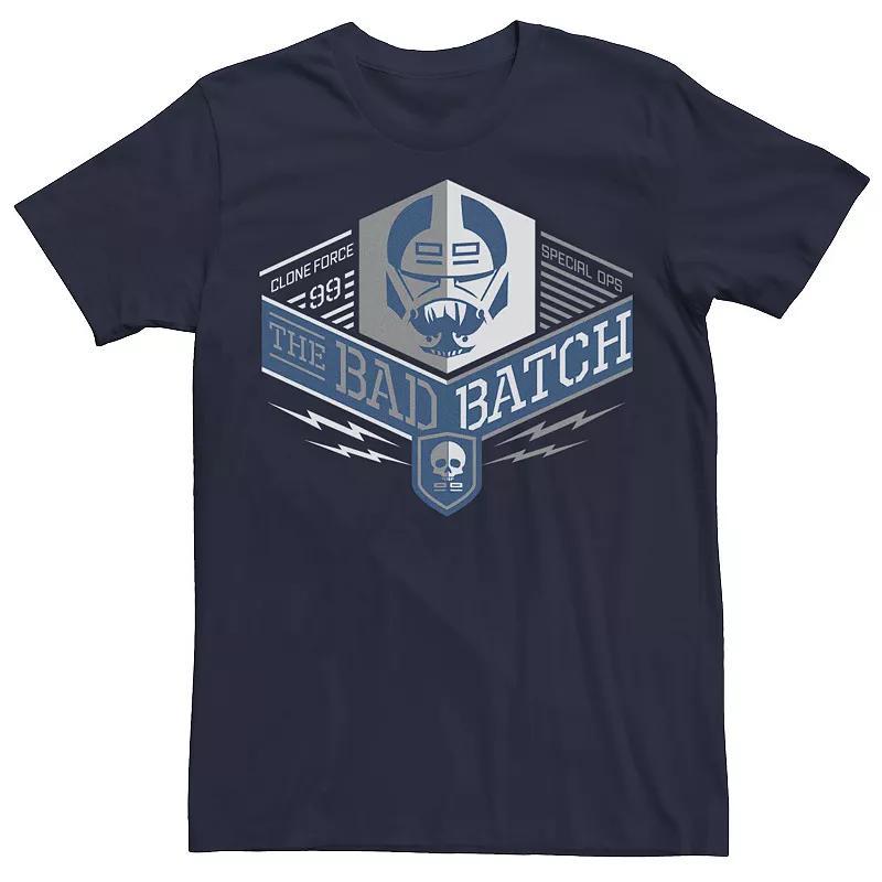 Mens Star Wars The Bad Batch Special Ops Logo Tee Blue Product Image