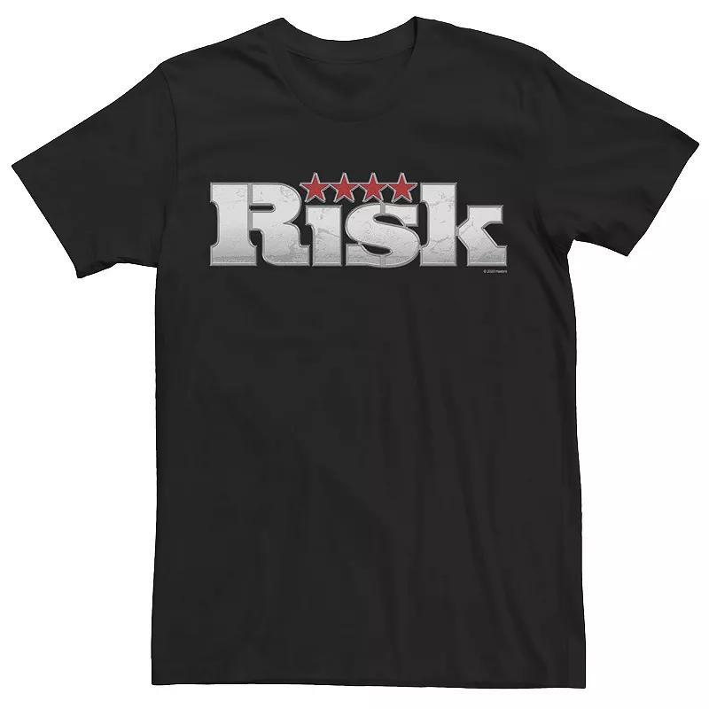 Mens Risk Large Classic Red Stars Logo Tee Product Image