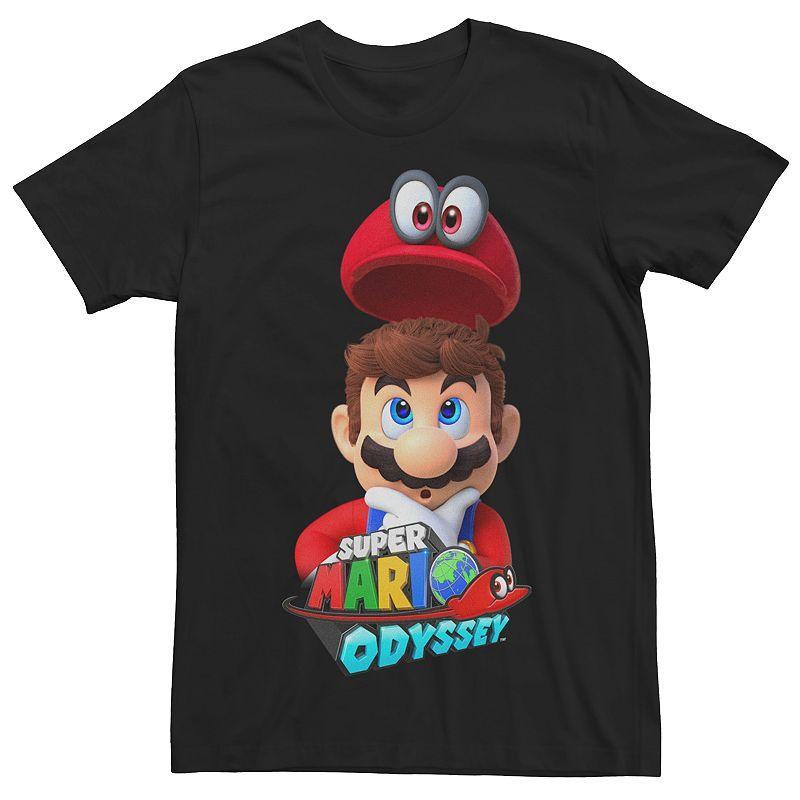 Mens Super Mario Odyssey Poster Tee Product Image