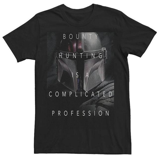 Mens The Mandalorian Bounty Hunter Shadow Tee Product Image