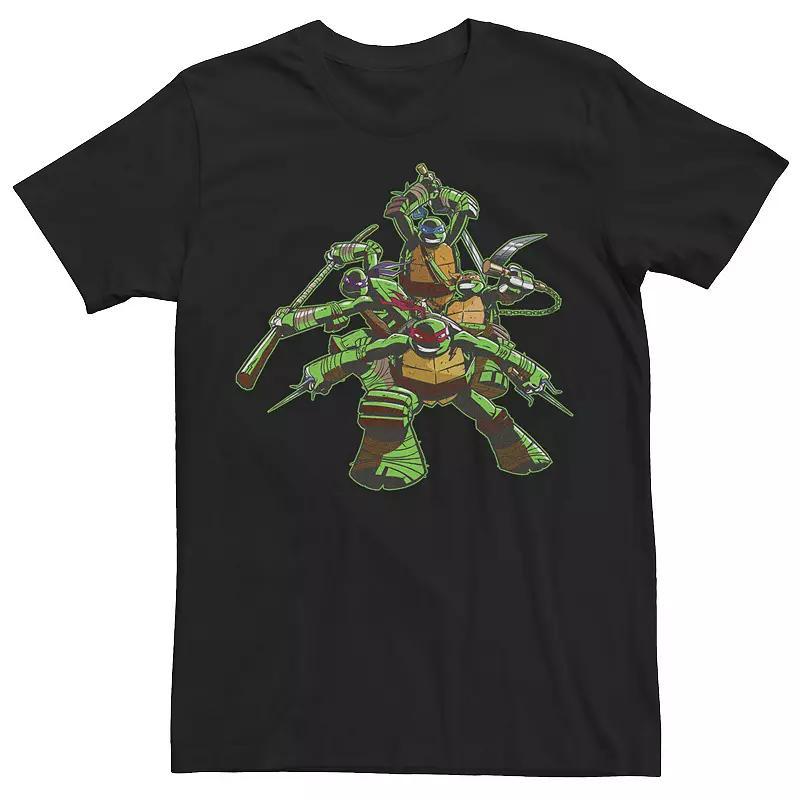 Big & Tall Marvel Dr. Doom Metal Armor Distressed Text Tee, Mens Product Image