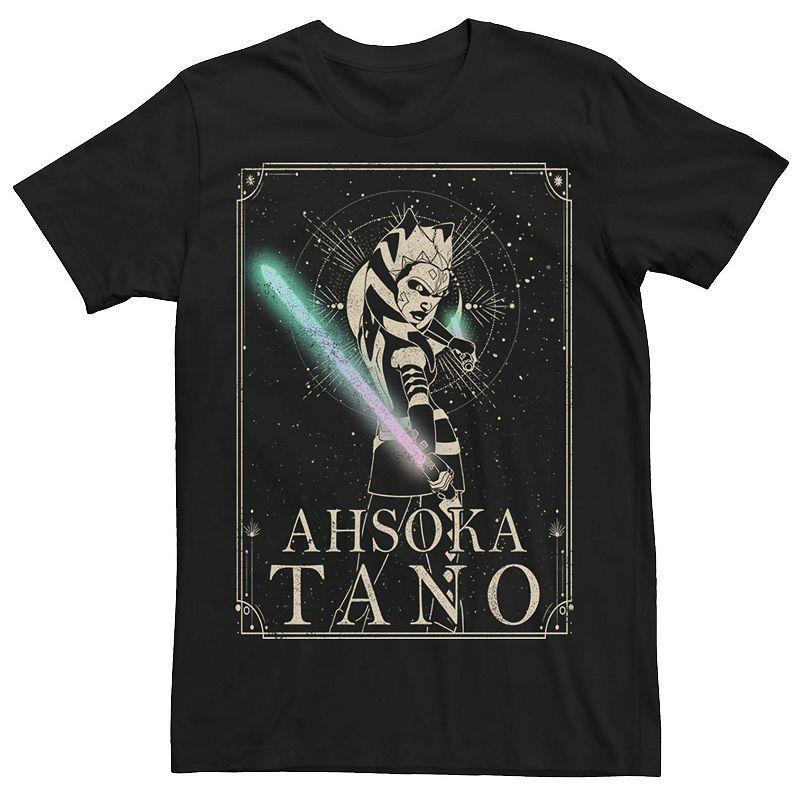 Fifth Sun Mens Ahsoka Celestial Short Sleeve Crew T-shirt Product Image