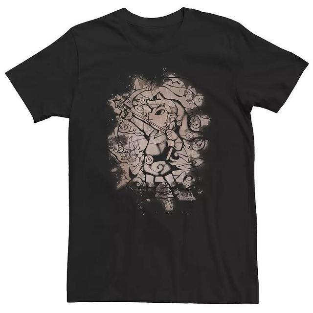 Mens Diamond Mountain Graphic Tee Black Product Image