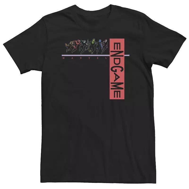 Big & Tall Marvel Endgame Squad Tee, Mens Product Image