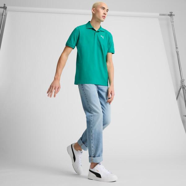 PUMA Essential Pique Men's Polo Shirt Product Image