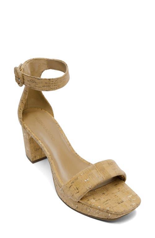 BERNARDO FOOTWEAR Carla Square Toed Ankle Strap Sandal Product Image