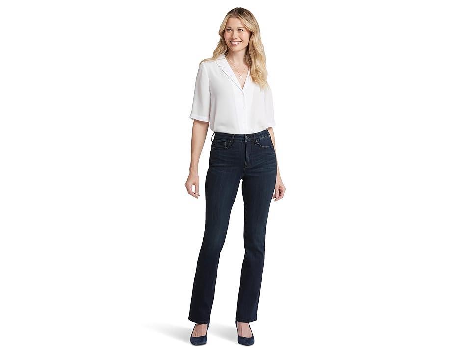 NYDJ High-Rise Billie Mini Bootcut in Water Canyon (Water Canyon) Women's Jeans Product Image