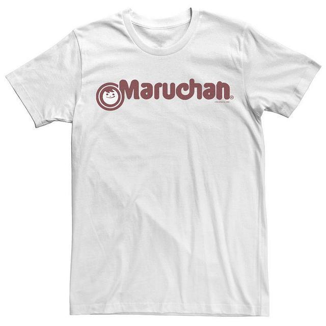 Mens Maruchan Text Logo Tee White Product Image