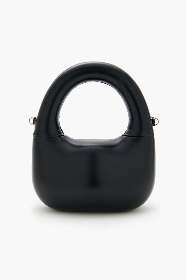 Faux Leather Round Crossbody Bag | Forever 21 Product Image