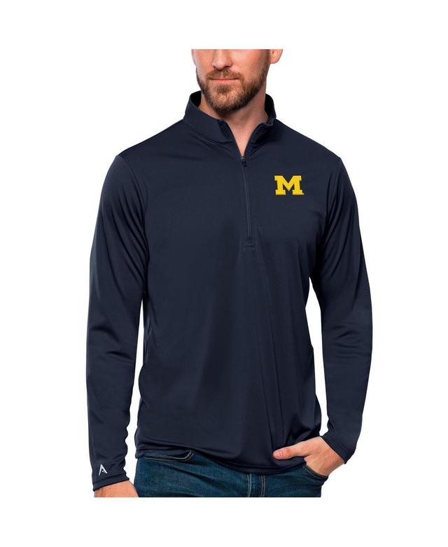 Antigua Mens Black Texas Longhorns Tribute Quarter-Zip Top Product Image