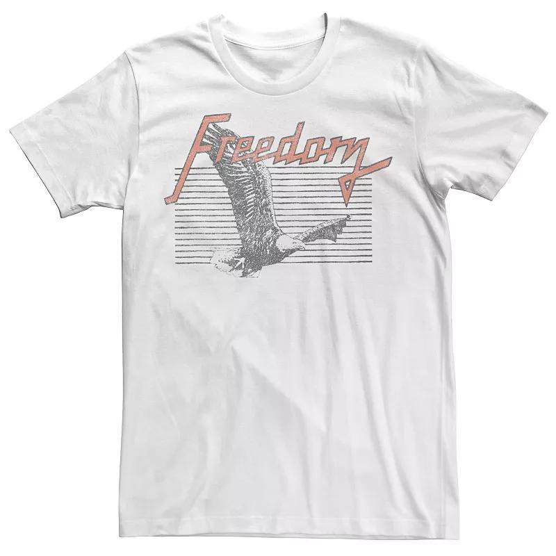 Mens Americana Eagle Flying Freedom Music Tee Product Image