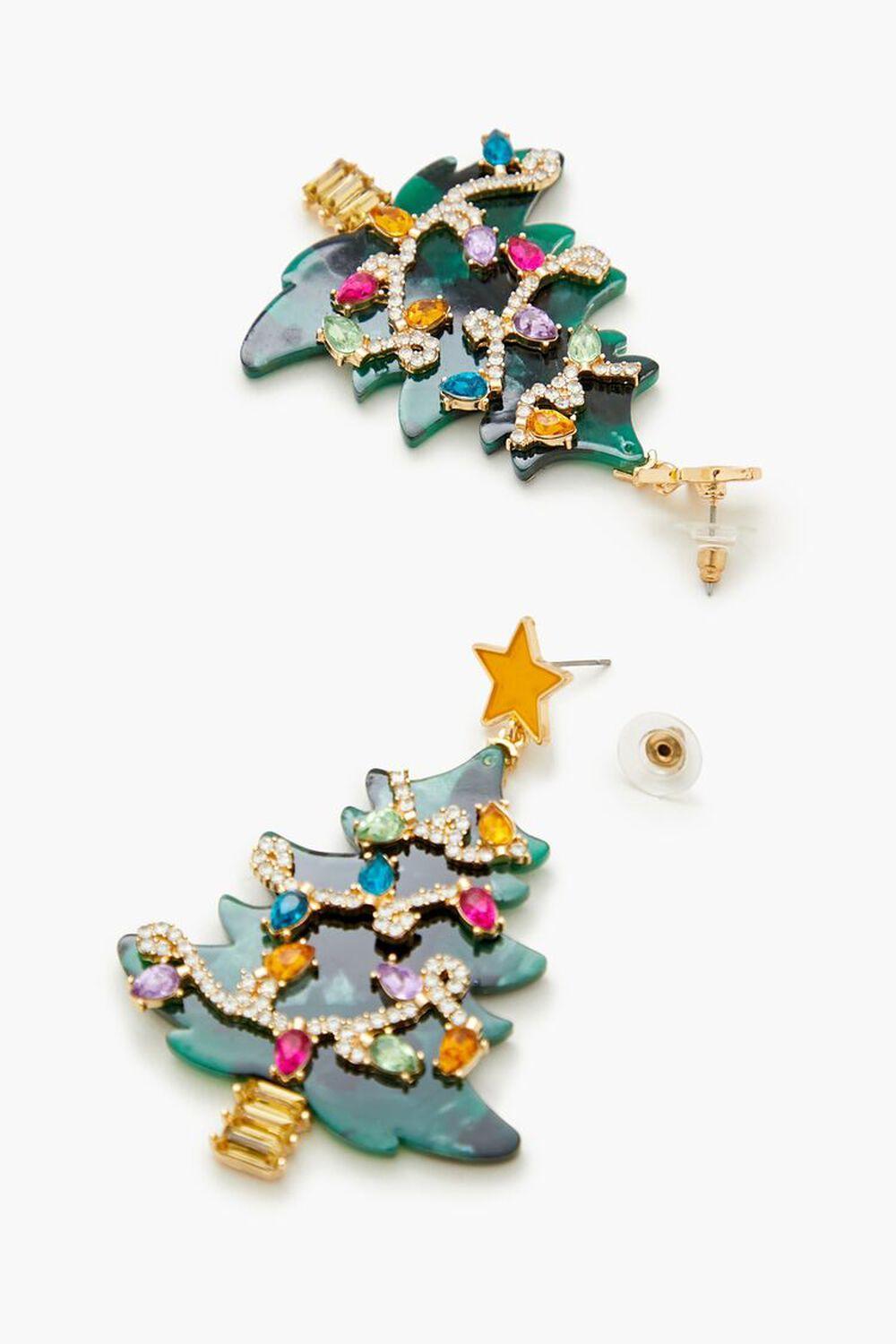 Christmas Tree Drop Earrings | Forever 21 Product Image