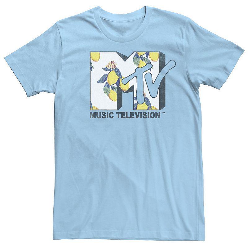 Mens MTV Lemon Branch White Logo Short Sleeve Tee Product Image