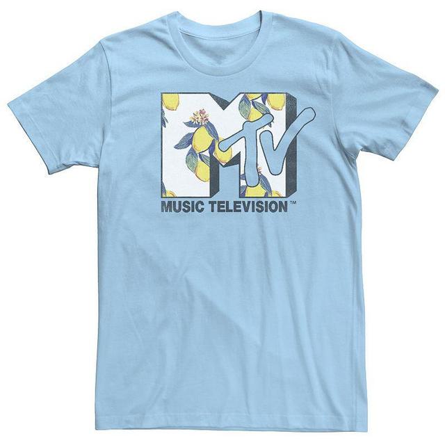 Mens MTV Lemon Branch White Logo Short Sleeve Tee Product Image